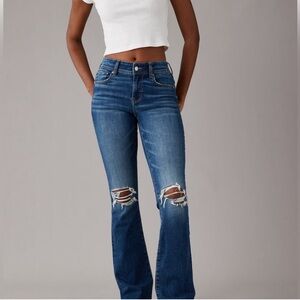 American Eagle Outfitters Blue Flare Jeans